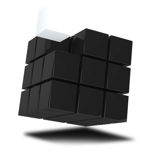 Branded cube